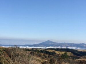 阿蘇山スカイライン展望台からの景色