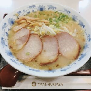 鹿児島空港で食べたラーメン