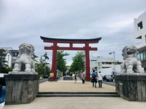 鶴岡八幡宮の二の鳥居