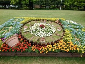 山下公園の花壇